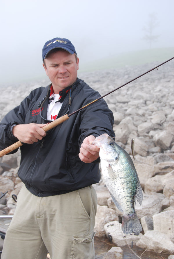 How To Catch Winter Spillway Crappie - B'n'M Pole Company