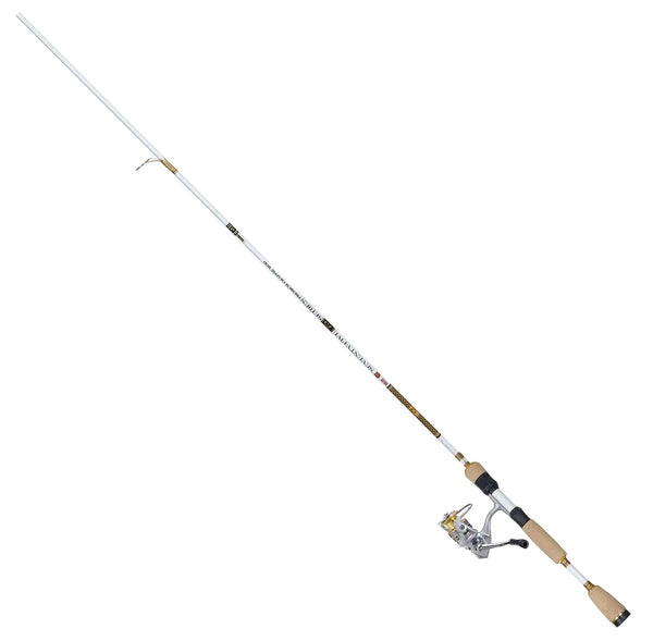 b & m fish pole reel combo One Bass Fishing Rod Combo, Baitcasting Fishing with Graphite 2Pc Blanks - Blue -Left Handed light action combo is perfect for crappie and all panfish Breambuster Pole Bream Buster Fishing