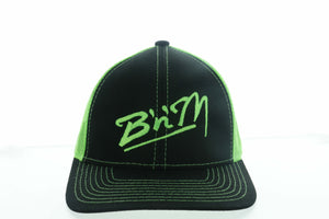 Neon Mesh Hat Green/Black