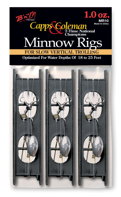 Capps and Coleman Minnow Rigs - B'n'M Pole Company