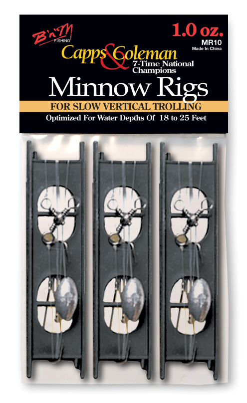 Capps and Coleman Minnow Rigs B'n'M Pole Company