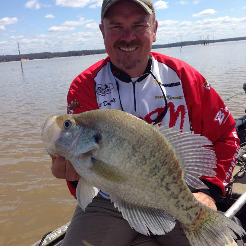 Catching Crappie in High Muddy Water - B'n'M Pole Company