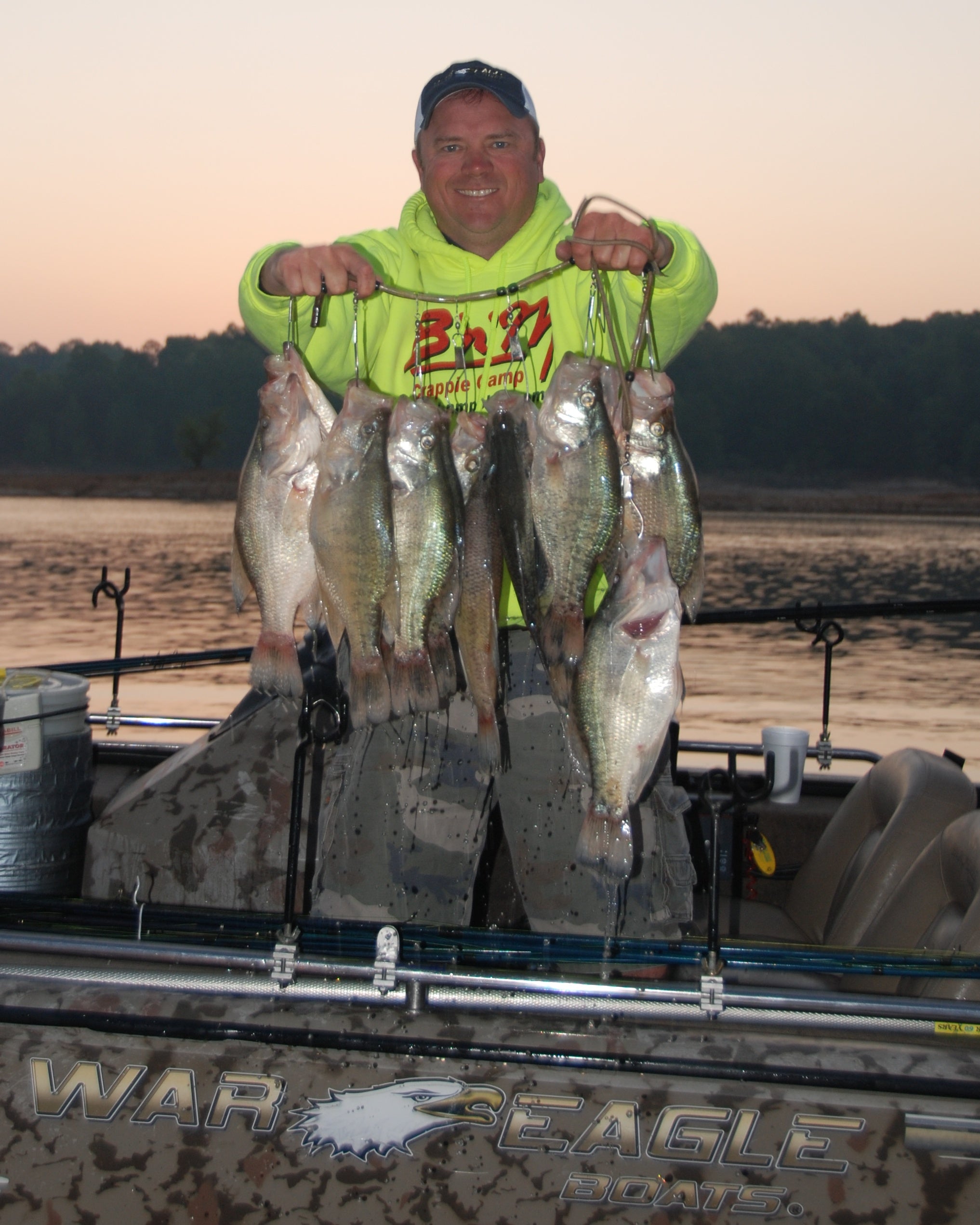 Kent Driscoll On Using the Garmin Panoptix Live Scope to Catch Crappie -  B'n'M Pole Company