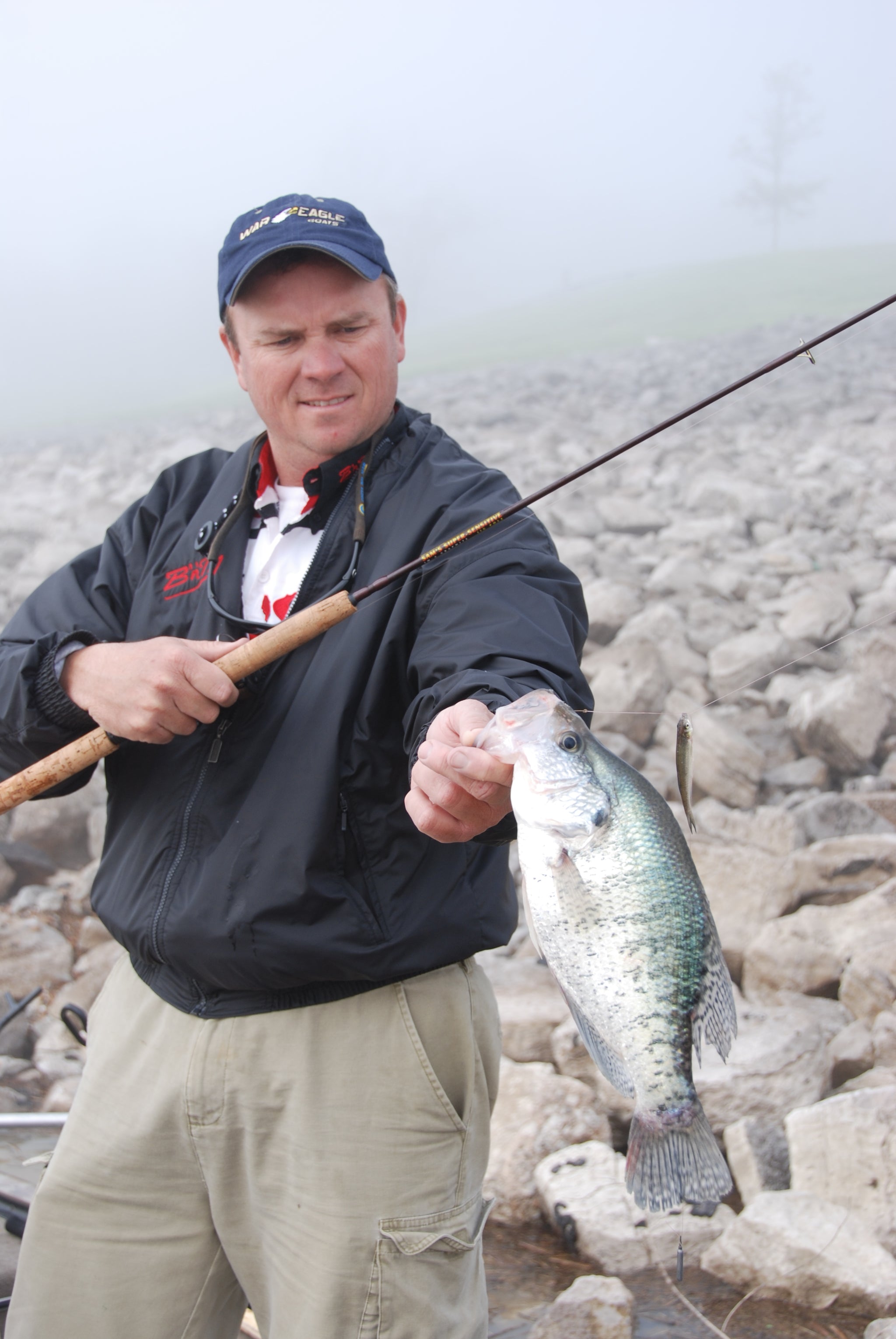 How To Catch Winter Spillway Crappie