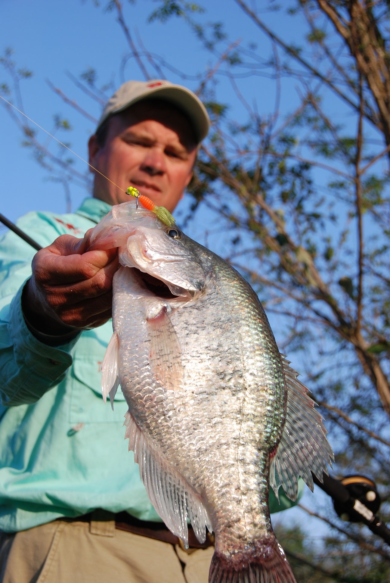 Kent Driscoll On Using the Garmin Panoptix Live Scope to Catch Crappie -  B'n'M Pole Company