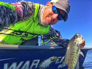 Brian Carter on Scoping Crappie in North Texas Timber