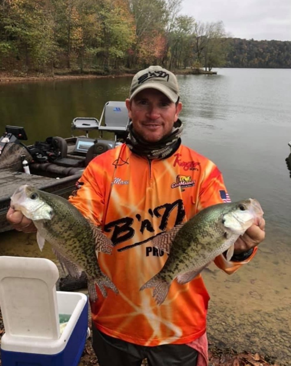 Late Fall Crappie Patterns with Kris Mann - B'n'M Pole Company