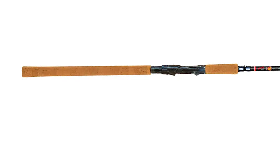B'n'M Blacl183w Black Diamond Jig Pole 18ft 3pc Weighted Handle