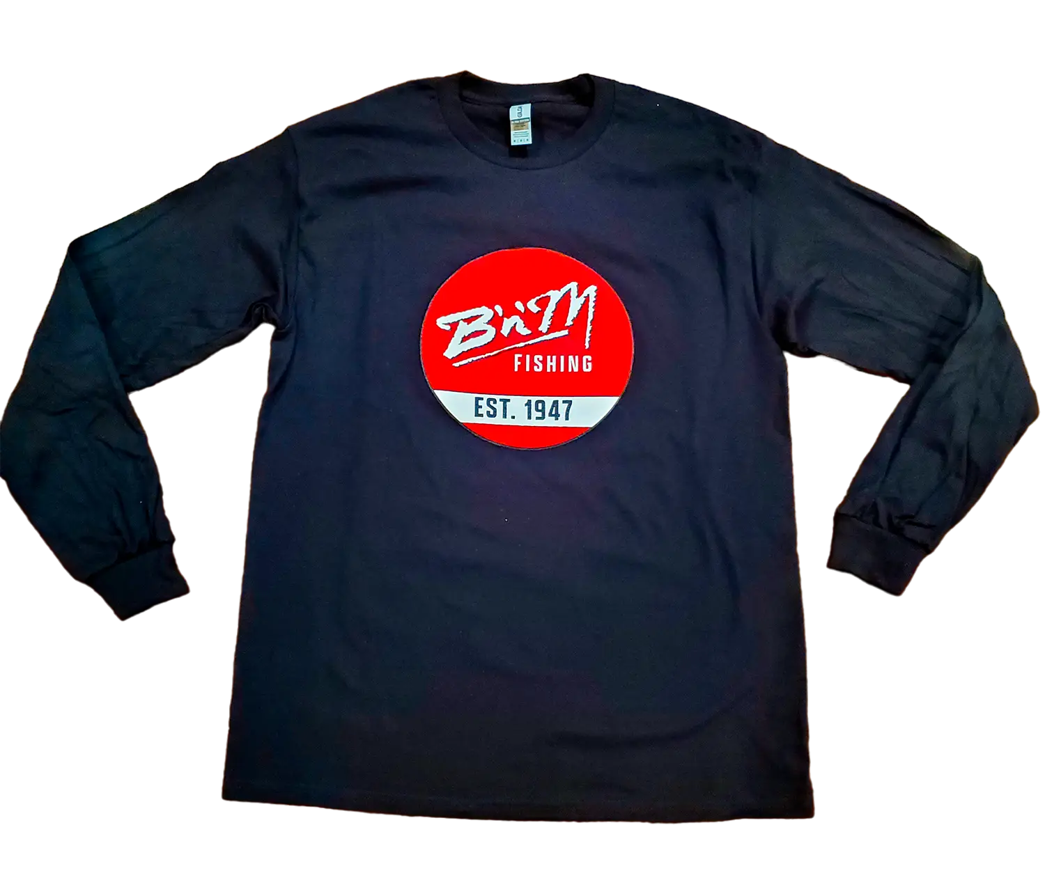 Black Medallion Long Sleeve Tee