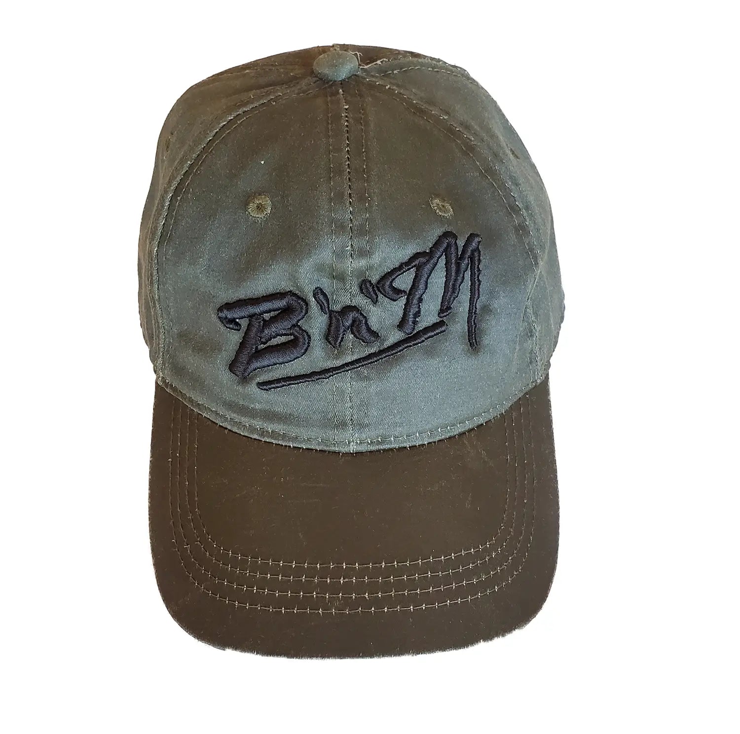 Olive Slick-Oiled Cap