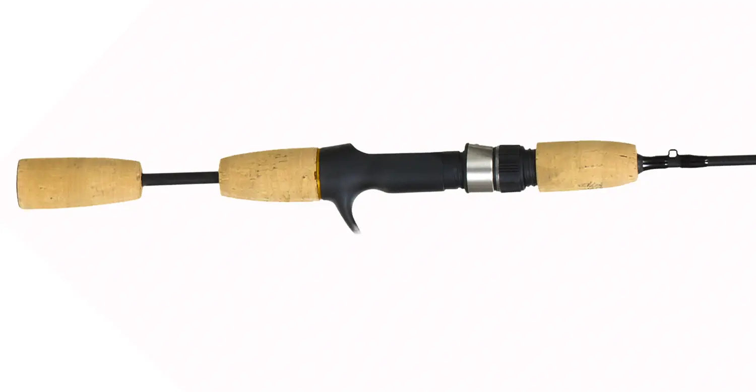 bucks graphic fishing pole B&M Custom Crappie Rod Black / 10ft Graphite reel seat and split Buck's Graphite Crappie Casting Rods