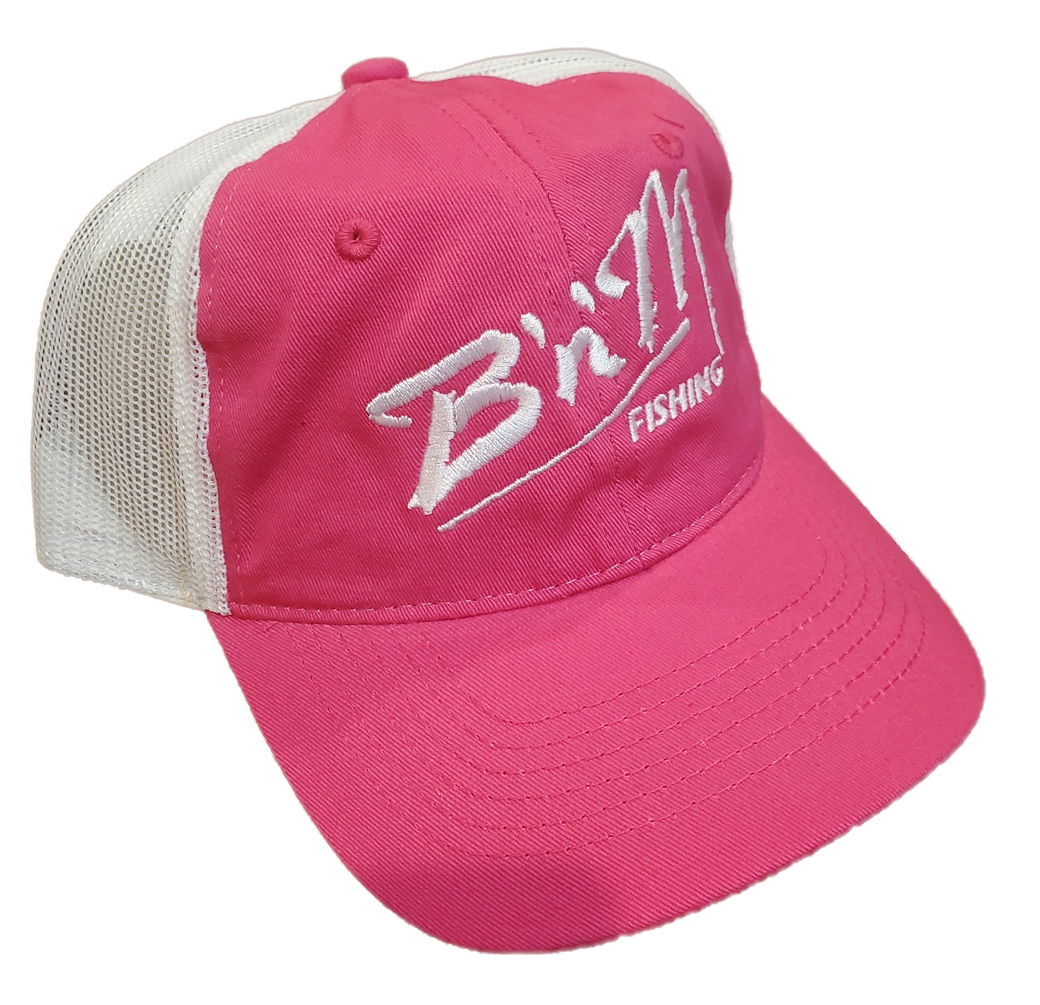 Pink/White Mesh Hat