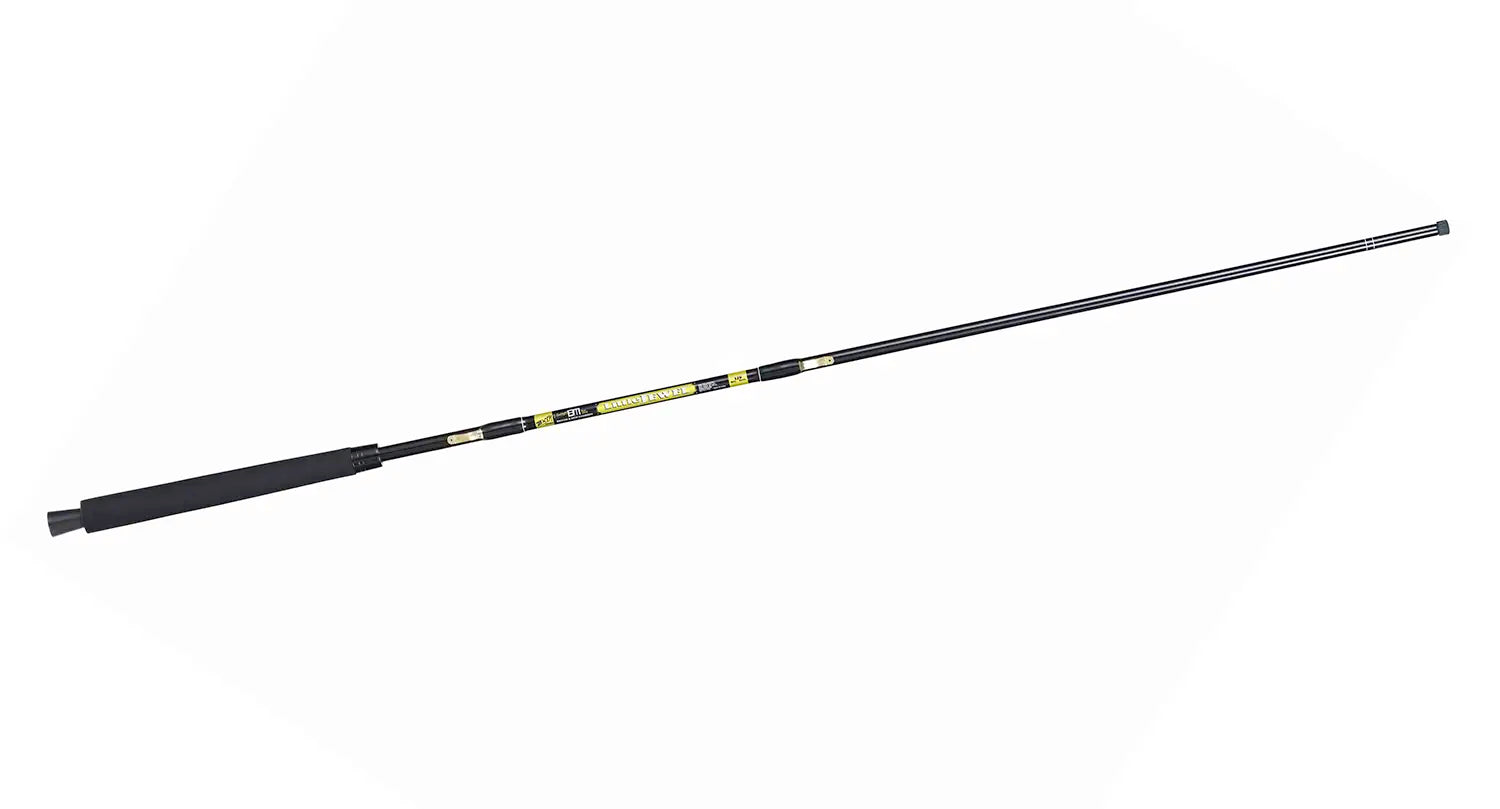 buy cane fishing poles 11.5 Feet Bamboo Vintage Pole with Bobber, Hook, Line and Sinker Mahogany finish with eye tip Vintage Bamboo Fishing Pole Spin
