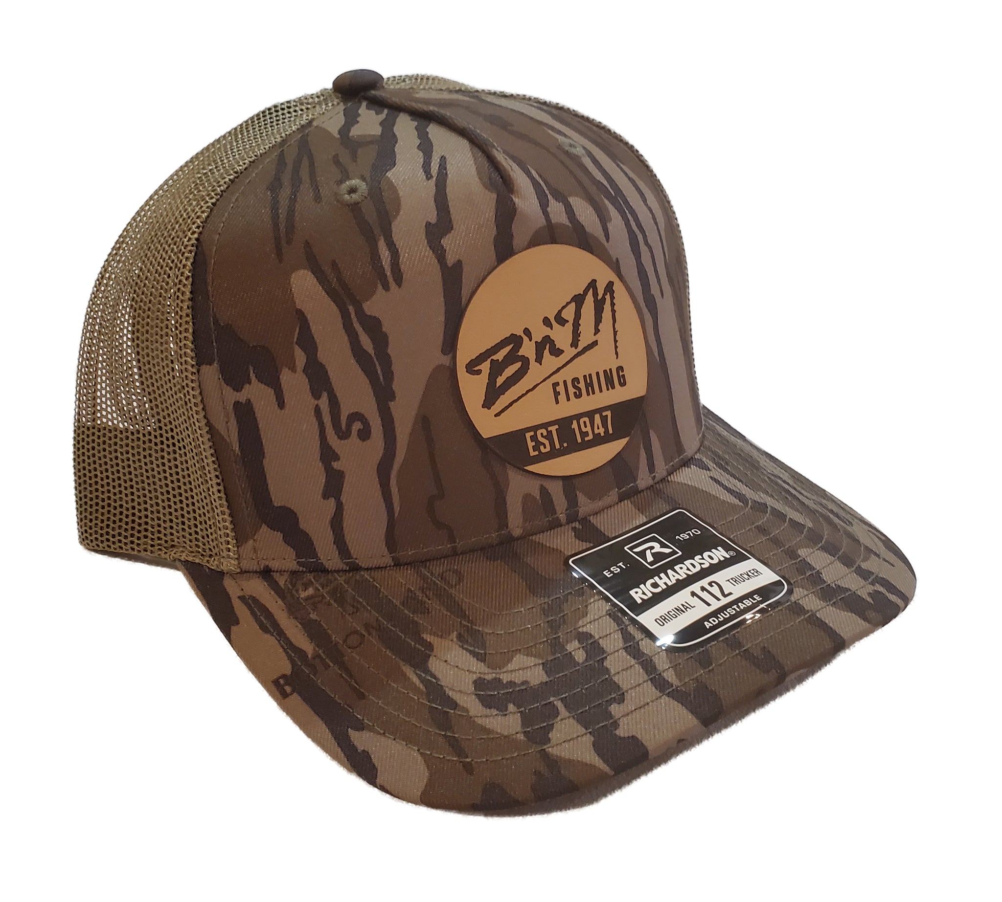 Mossy Oak Medallion Hat Light Patch