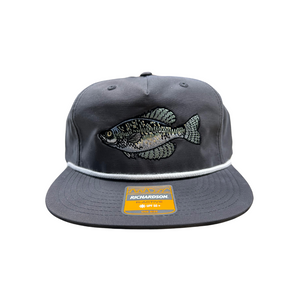 Gray Crappie Rope Hat