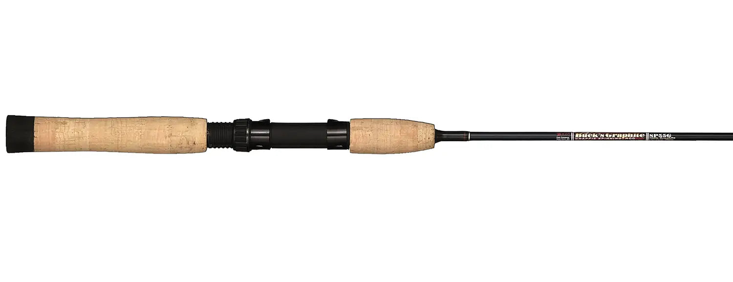 buck's graphite crappie spinning rod and reel combo 5.5ft/2pc : Sports & Outdoors Our Crappie Maxx Quick Tip Spinning Reel features a strong Fishing Rod Crappie Signature Box