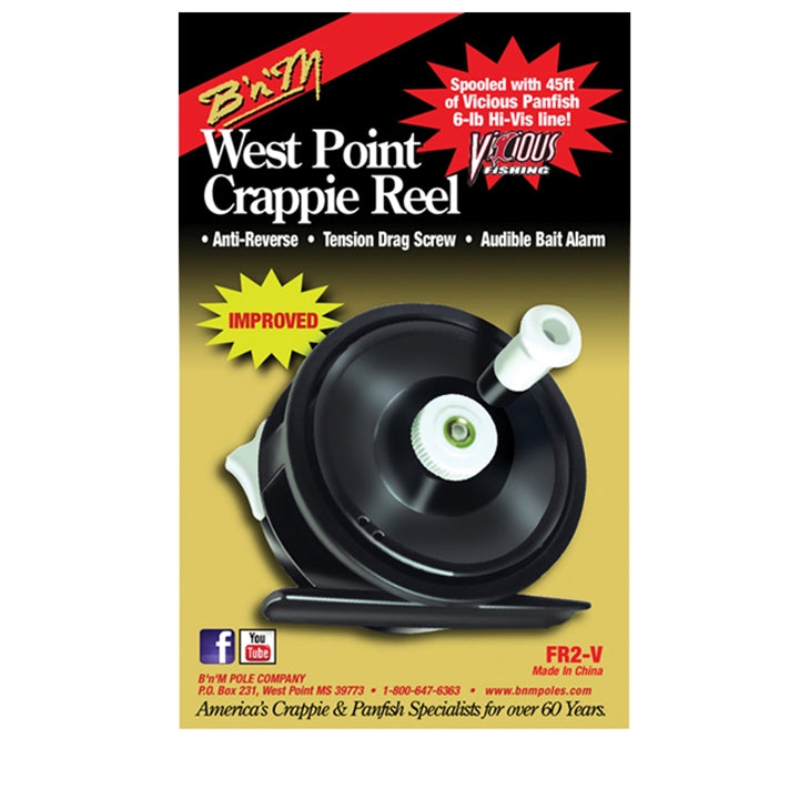 BnM West Point Crappie Reel BnM West Point Crappie Reel