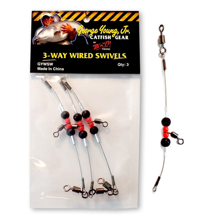 Rig Best Way Swivel Three Way Swivel Fishing Rig 3-Way Rigging Swivel